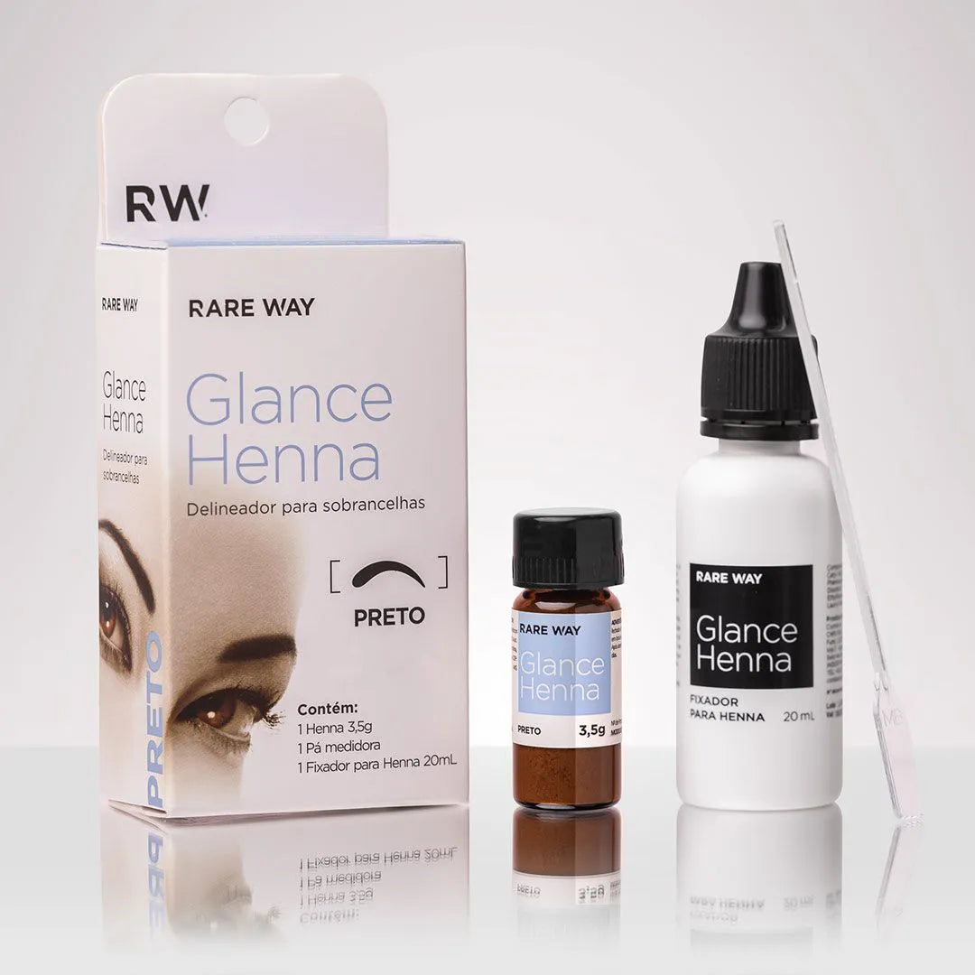 Glance Henna - Black