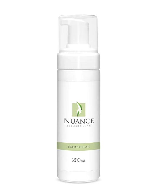 Nuance Prime Clear Cosmetic - Before and During - 200ml